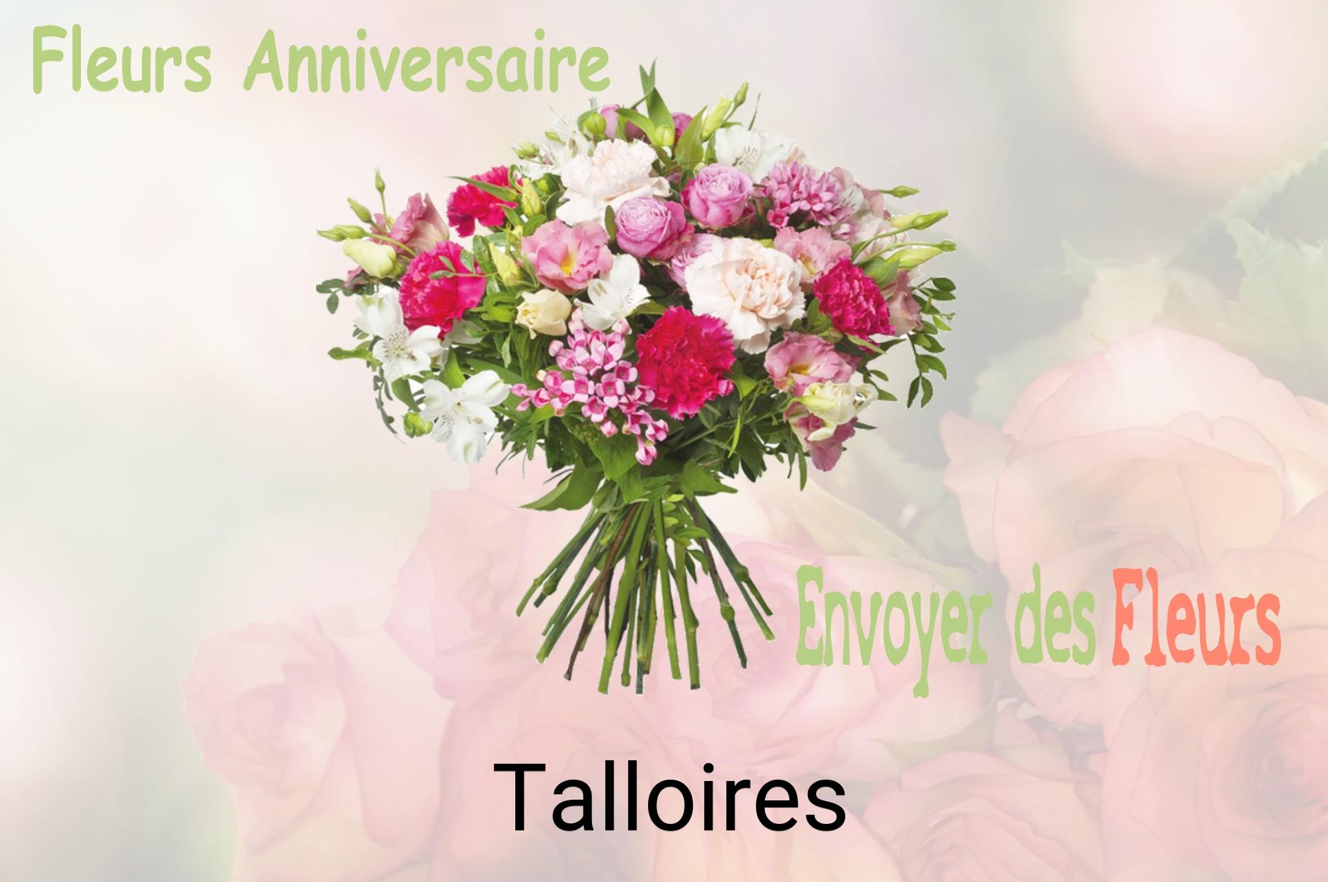 Bouquet de fleurs d’anniversaire livré à Talloires
